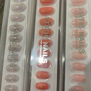 🚫 BRAND NEW SEALED Lot of 3 Static Nails NIB NIP Doe Baby Spice Hot Girl Summer